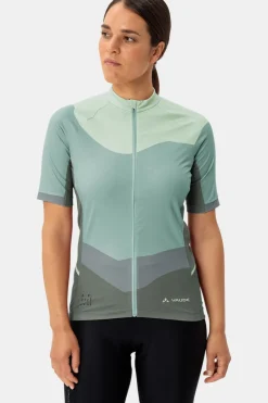 Fashion Vaude T-Shirt Women'S Posta Fz Tricot Iii Jade