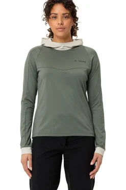 Best Vaude T-Shirt Women'S Qimsa Ls Shirt Ii Olive Green