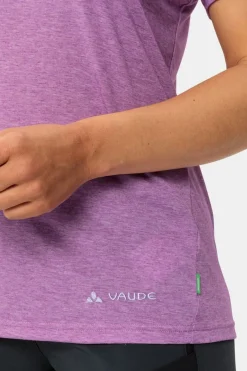 Sale Vaude T-Shirt Women'S Skomer Print T-Shirt Iii Dark Pink/Fuchsia