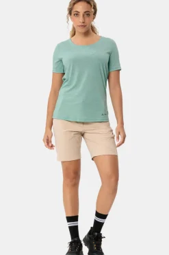 Fashion Vaude T-Shirt Women'S Skomer Hiking T-Shirt Ii Dusty Fern