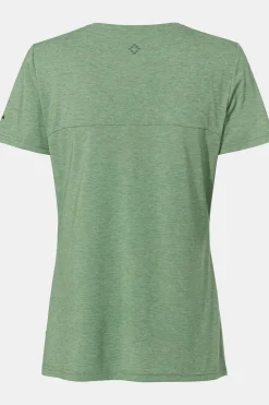 Clearance Vaude T-Shirt Women'S Skomer Print T-Shirt Iii mid green