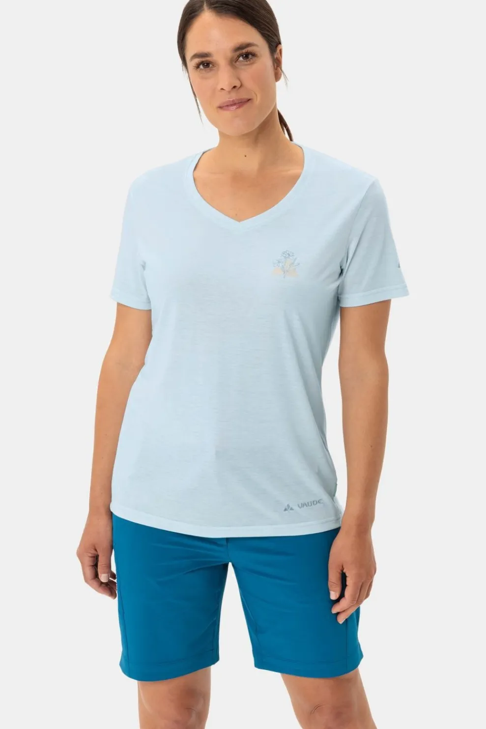 T-Shirt Women'S Skomer Print T-Shirt Iii-Vaude Clearance