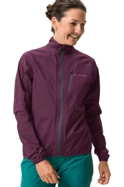 New Vaude Women'S Drop Jacket Iii Cassis