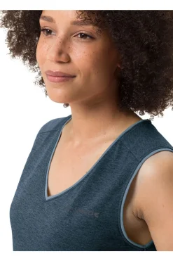 Online Vaude Women'S Essential Top Dark Sea Uni