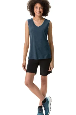 Online Vaude Women'S Essential Top Dark Sea Uni