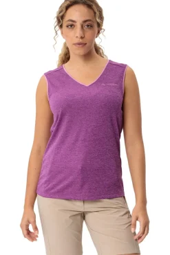 Online Vaude Women'S Essential Top Dark Pink/Fuchsia