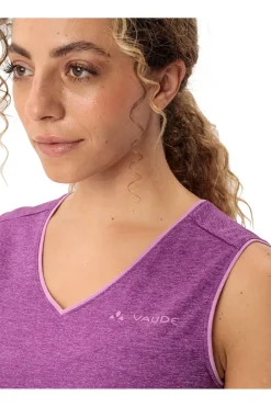 Online Vaude Women'S Essential Top Dark Pink/Fuchsia