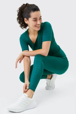 Hot Venice Beach Sportlegging Kerigan Green Pond