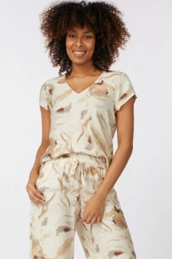 New Vero Moda Blouse Cille Christa Ecru/Beige