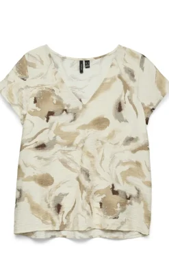 New Vero Moda Blouse Cille Christa Ecru/Beige