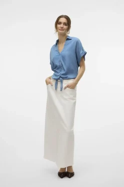 Blouse Fleur  Bow met TENCEL™ vezels-Vero Moda Hot