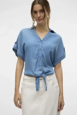 Blouse Fleur  Bow met TENCEL™ vezels-Vero Moda Hot