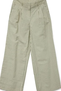 Broek Siv Wide Striped-Vero Moda Discount