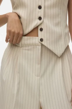 Broek Troian Wide Pinstripe Dad-Vero Moda Sale