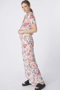 Discount Vero Moda Hemd Menny Tie off white/dark pink