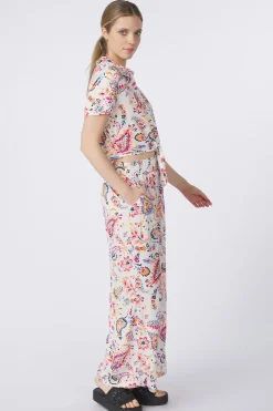 Discount Vero Moda Hemd Menny Tie off white/dark pink