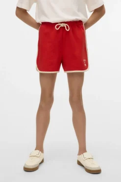 Online Vero Moda Short Brenda Pop Fiery Red