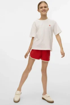 Online Vero Moda Short Brenda Pop Fiery Red