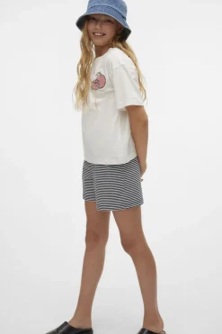 Online Vero Moda Short Leila Navy Blazer_Snow White