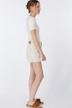 Clearance Vero Moda Short Te Mr Ecru Flowers Silver/Ass. Flower