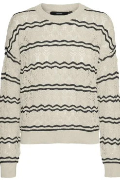 Fashion Vero Moda Trui Bella Light Grey Denim