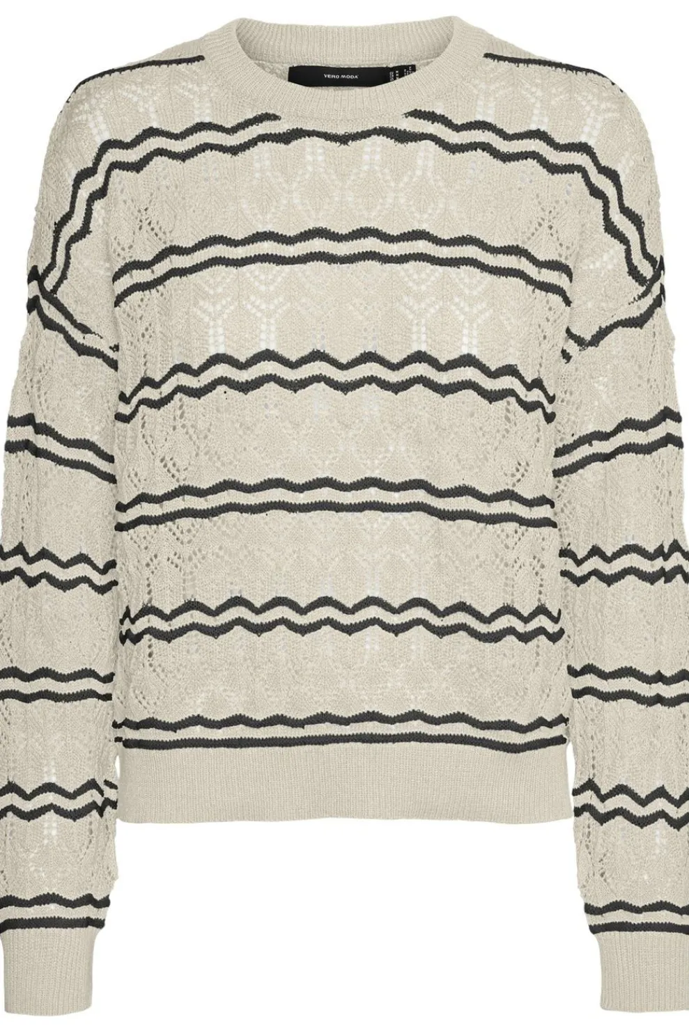 Fashion Vero Moda Trui Bella Light Grey Denim