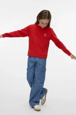 Fashion Vero Moda Trui Brenda Fiery Red