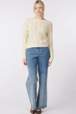 Outlet Vero Moda Trui New Verena Light Blue Denim