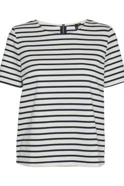 Outlet Vero Moda T-Shirt Abby Light Blue Denim