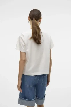 Best Vero Moda T-Shirt Solvei Mette  Spe White/Patterned