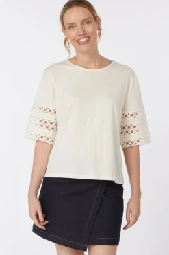 Discount Vila Blouse Carmena Dark Blue Denim