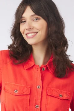 Best Vila Jurk Listi Aurora Red