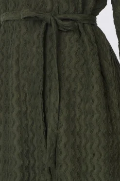 Outlet Vila Jurk Romila Midi Deep Depths