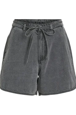 Discount Vila Short Kiki Belt Denim Snow White