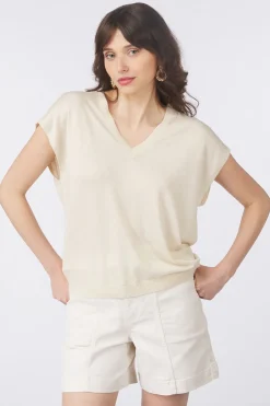 Online Vila T-Shirt Desha Rev Navy Blazer