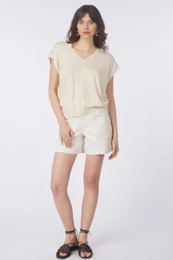 Online Vila T-Shirt Desha Rev Navy Blazer