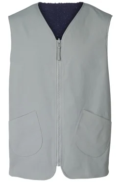 Discount Welter Shelter Bodywarmer G-Lait Bonded Fleece Grey Blue