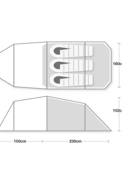 Tent Blizzard Compact 3-Wild Country Clearance