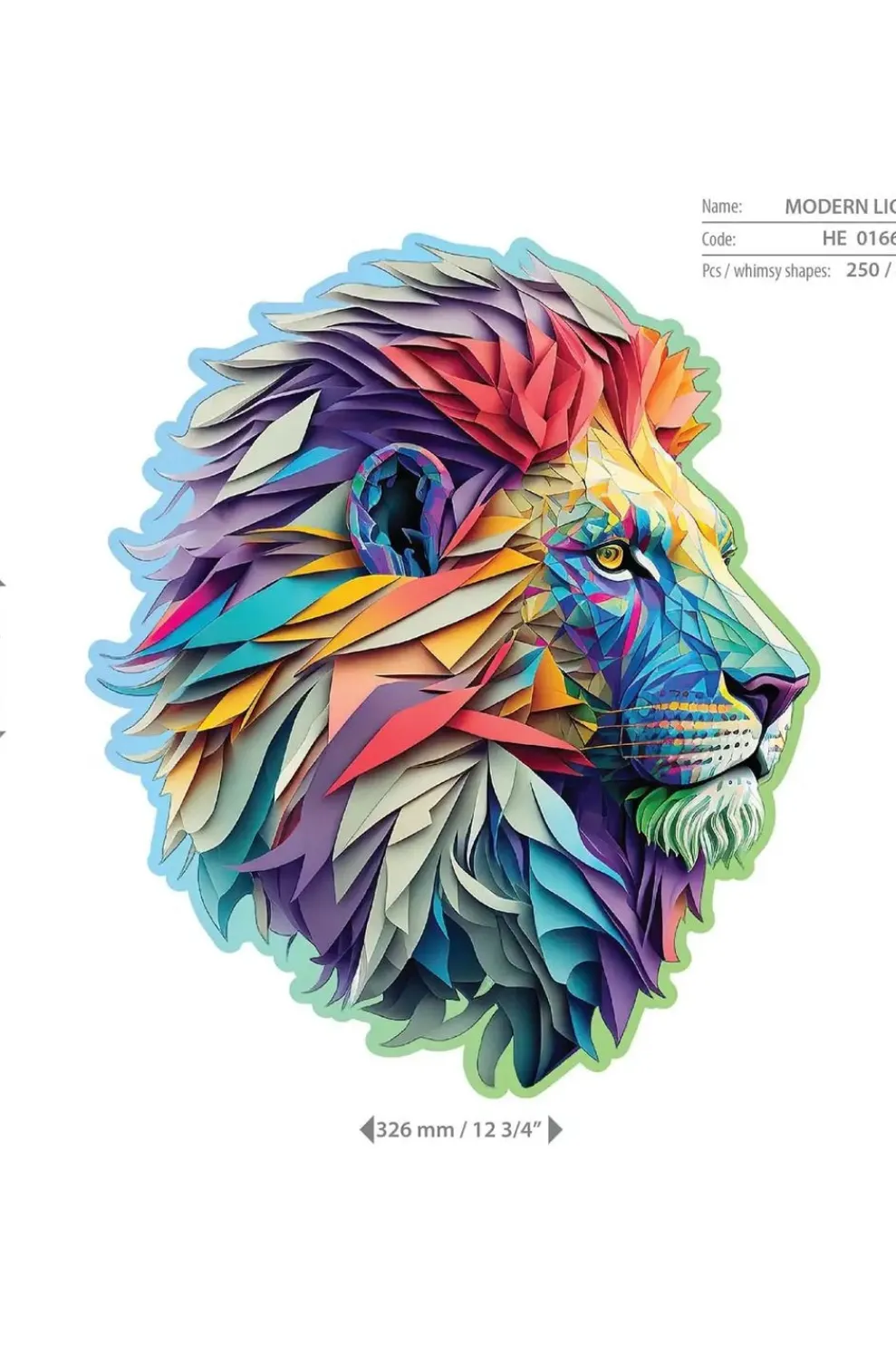 Speelgoed Puzzle Modern Lion 250/25-WOODEN CITY Fashion