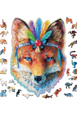 Outlet WOODEN CITY Speelgoed Puzzle Mystic Fox 250/40 Assorted / Mixed