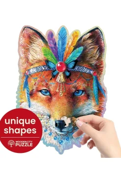 Outlet WOODEN CITY Speelgoed Puzzle Mystic Fox 250/40 Assorted / Mixed