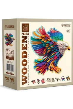 Hot WOODEN CITY Speelgoed Puzzle Bright Eagle 250/25 None