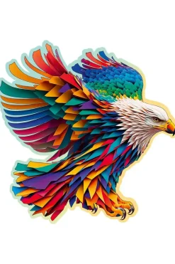 Hot WOODEN CITY Speelgoed Puzzle Bright Eagle 250/25 None