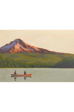 Discount Woodhi Gadget Postcard Canoe Light Brown/Assorted / Mixed