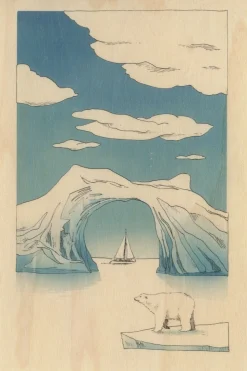 Wenskaart Postcard Ride Polar-Woodhi New