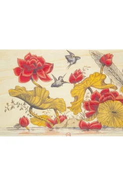 Wenskaart  Postcard Bnf Ornements Colibris-Woodhi Outlet