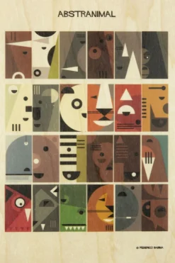 Wenskaart Postcard Animals-Woodhi Fashion