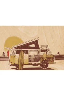 Wenskaart Postcard Sleep In Your Van-Woodhi Fashion