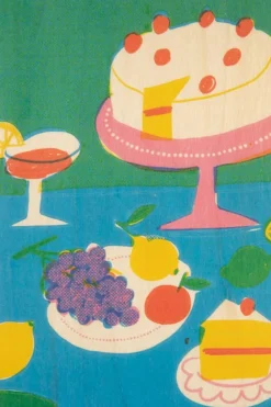 Wenskaart Postcard Mega Cake-Woodhi Online