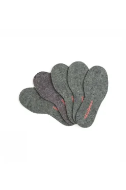 Outlet Woolpower Inlegzool Felt mid grey